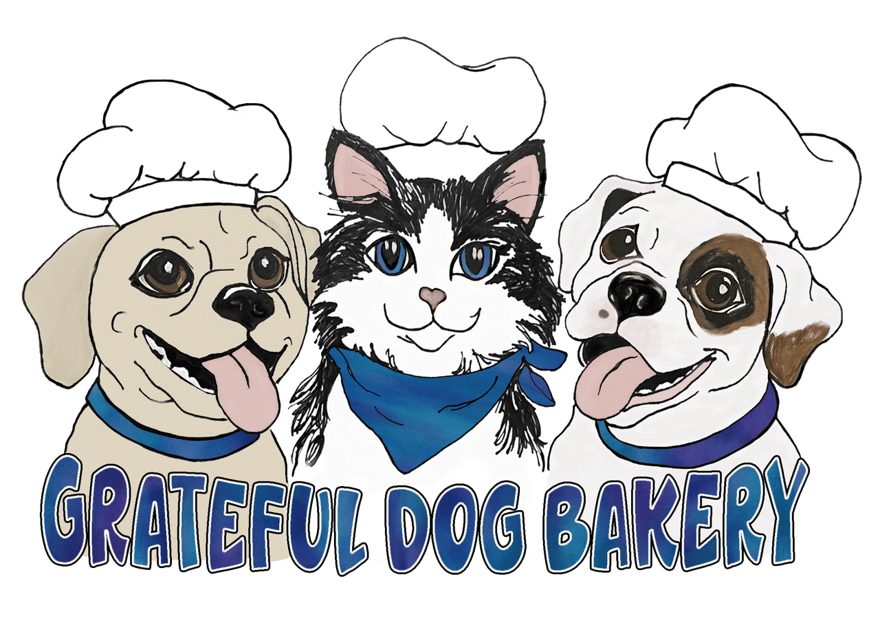 The Grateful Dog Bakery Logo